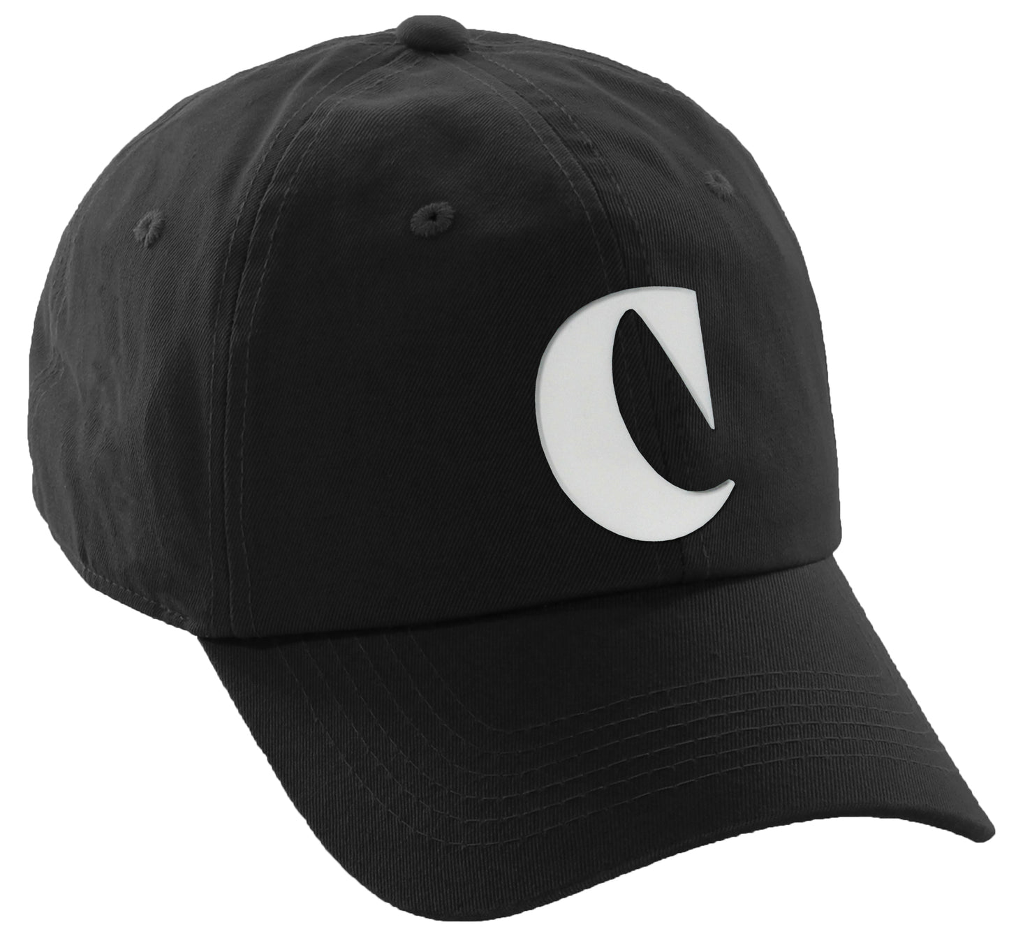 Daxton 3D Capital Letters Low Profile Adjustable Baseball Dad Hat Cap