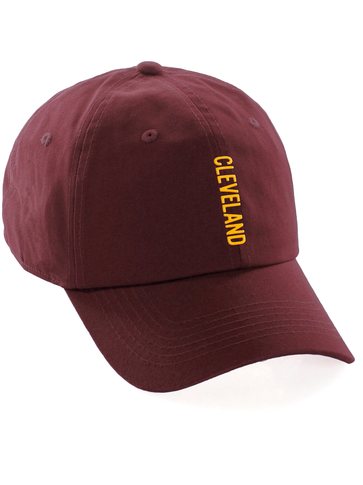 Daxton Vertical USA Cities Baseball Dad Hat Unstructure Low Profile Strapback