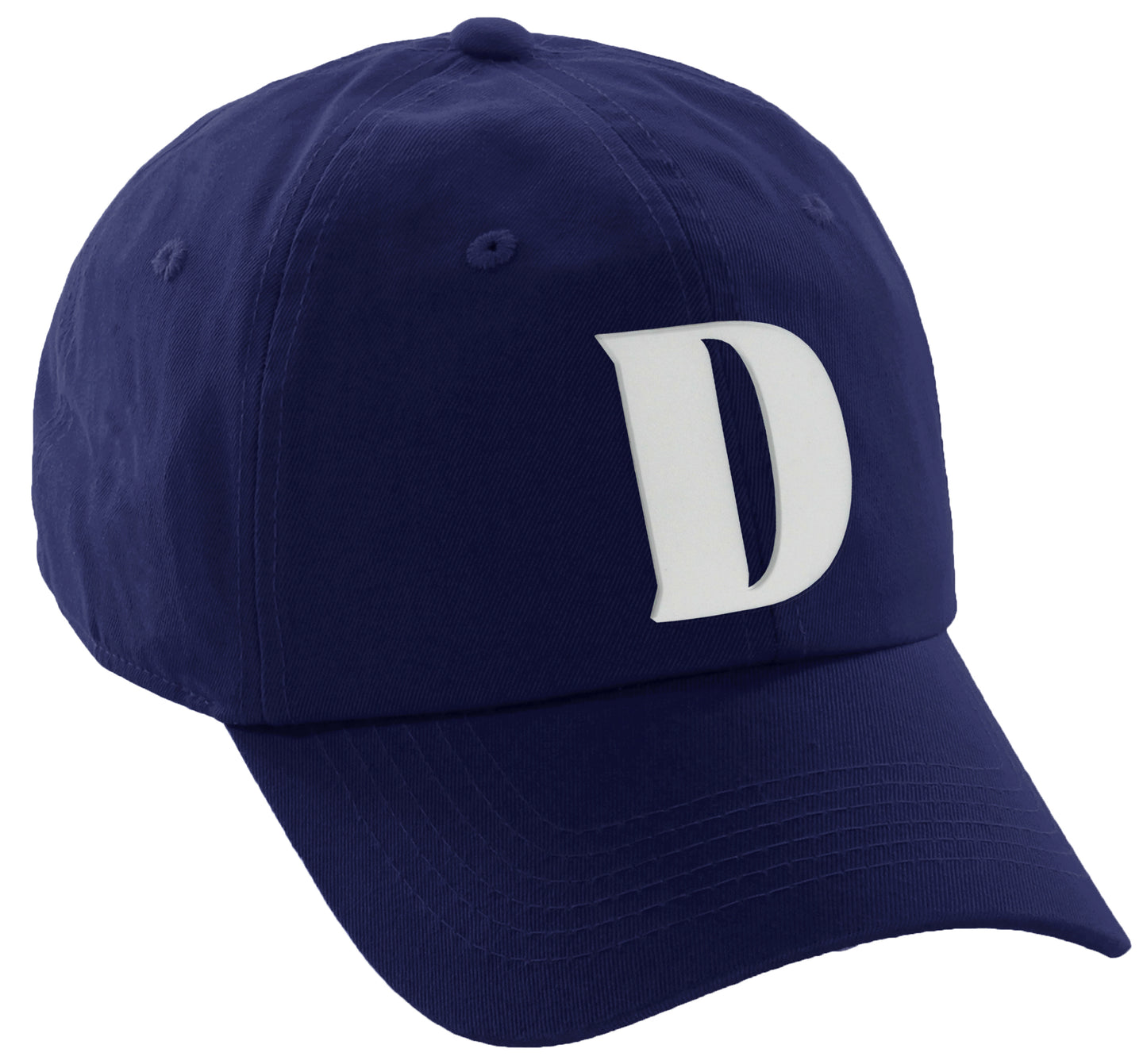 Daxton 3D Capital Letters Low Profile Adjustable Baseball Dad Hat Cap