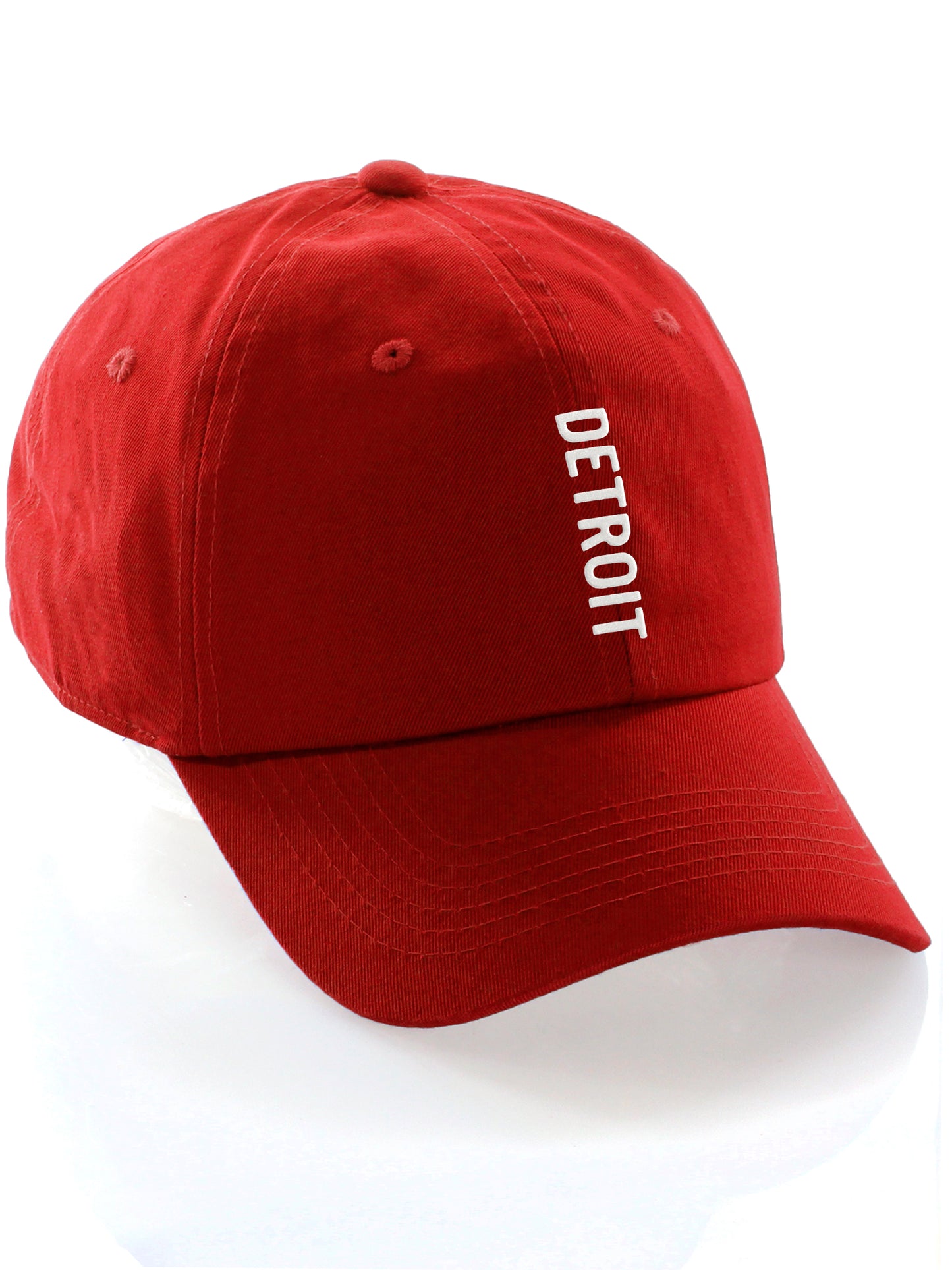 Daxton Vertical USA Cities Baseball Dad Hat Unstructure Low Profile Strapback