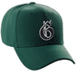 Daxton Structured Baseball Hat Cap Old English A to Z Letter Number Initial