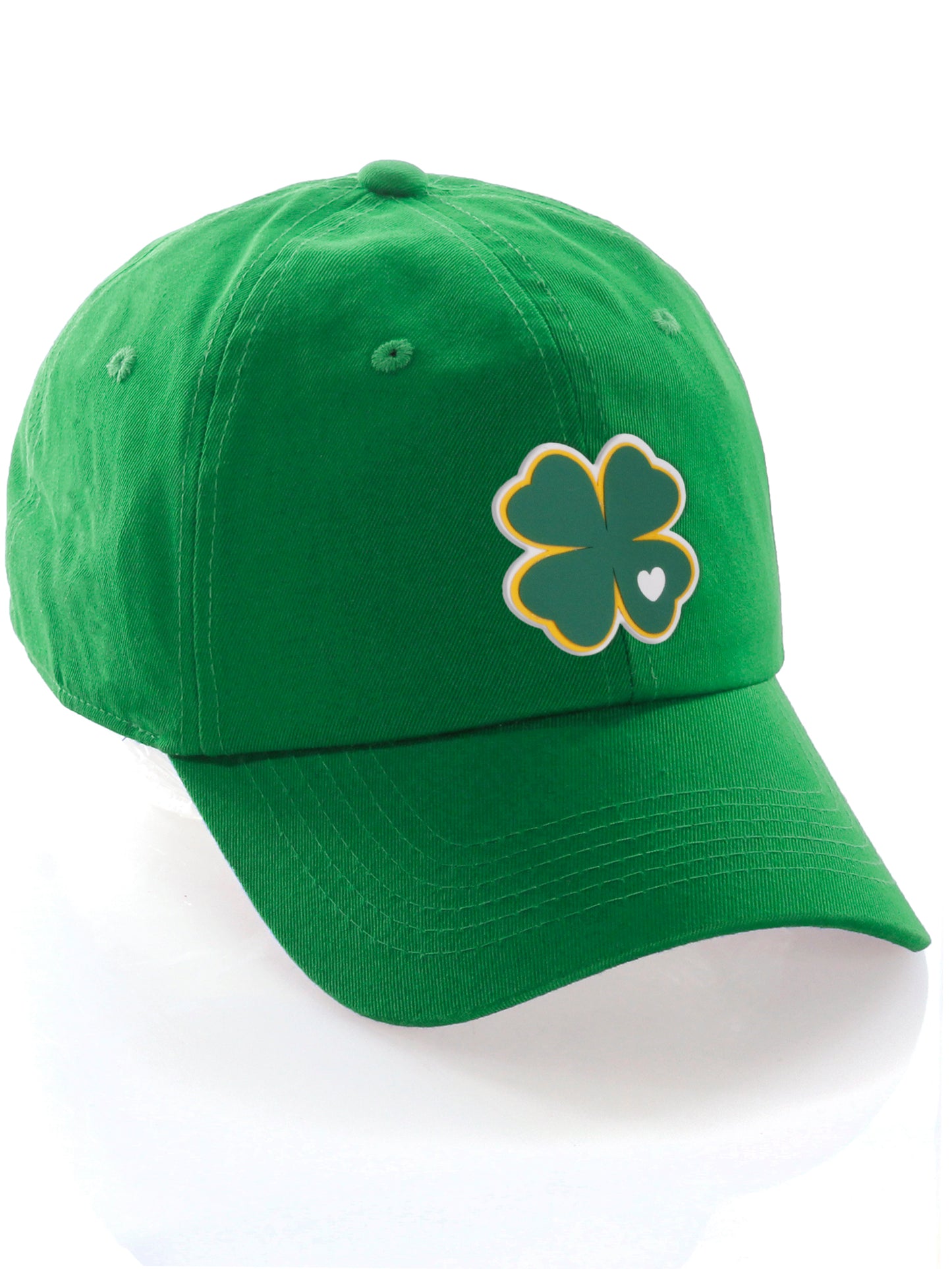 Daxton St. Patrick Day 3D Lucky Clover Baseball Dad Hat Cap