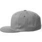 Classic Snapback Hat Custom A to Z Initial Letters, Light Grey Cap White Black