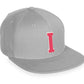 Daxton Classic Snapback White Rose A to Z Letters Flat Bill Visor Cap