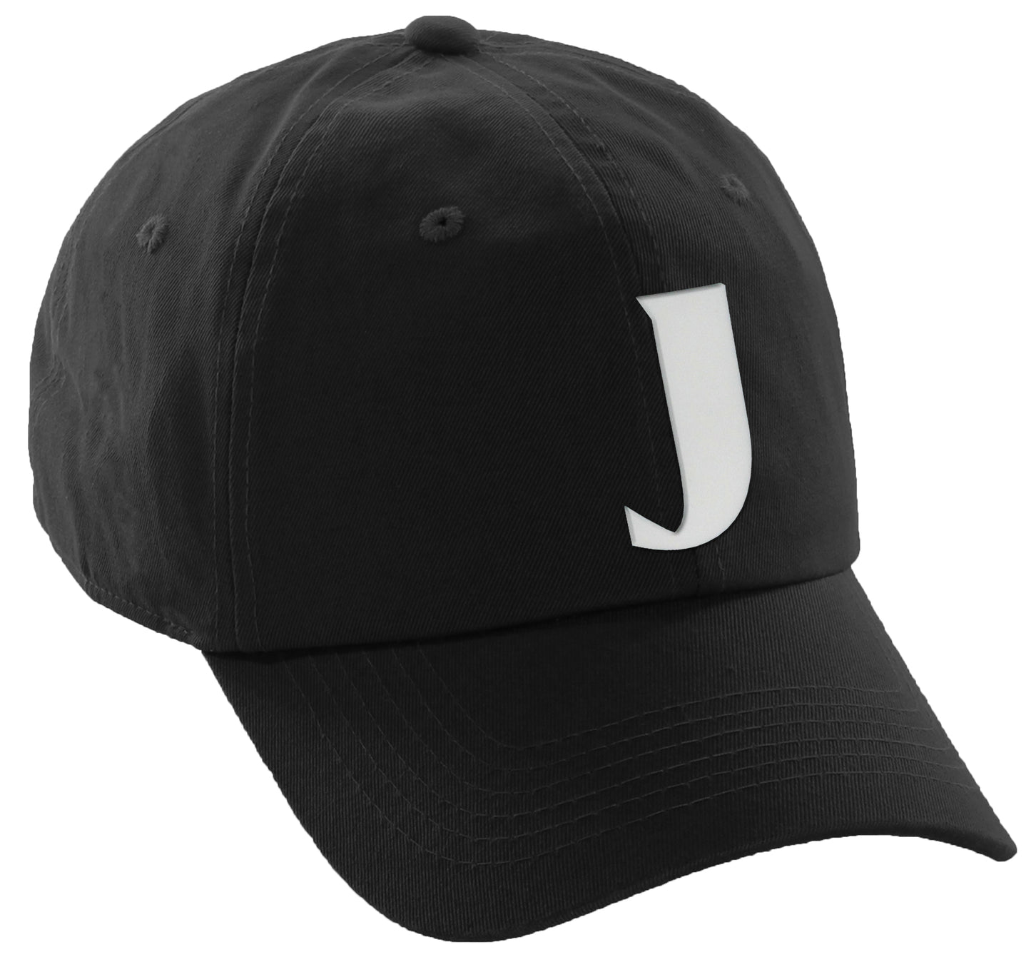 Daxton 3D Capital Letters Low Profile Adjustable Baseball Dad Hat Cap