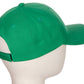 Classic Baseball Hat Custom A to Z Initial Team Letter, Green Cap White Black