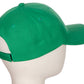 Classic Baseball Hat Custom A to Z Initial Team Letter, Green Cap White Gold