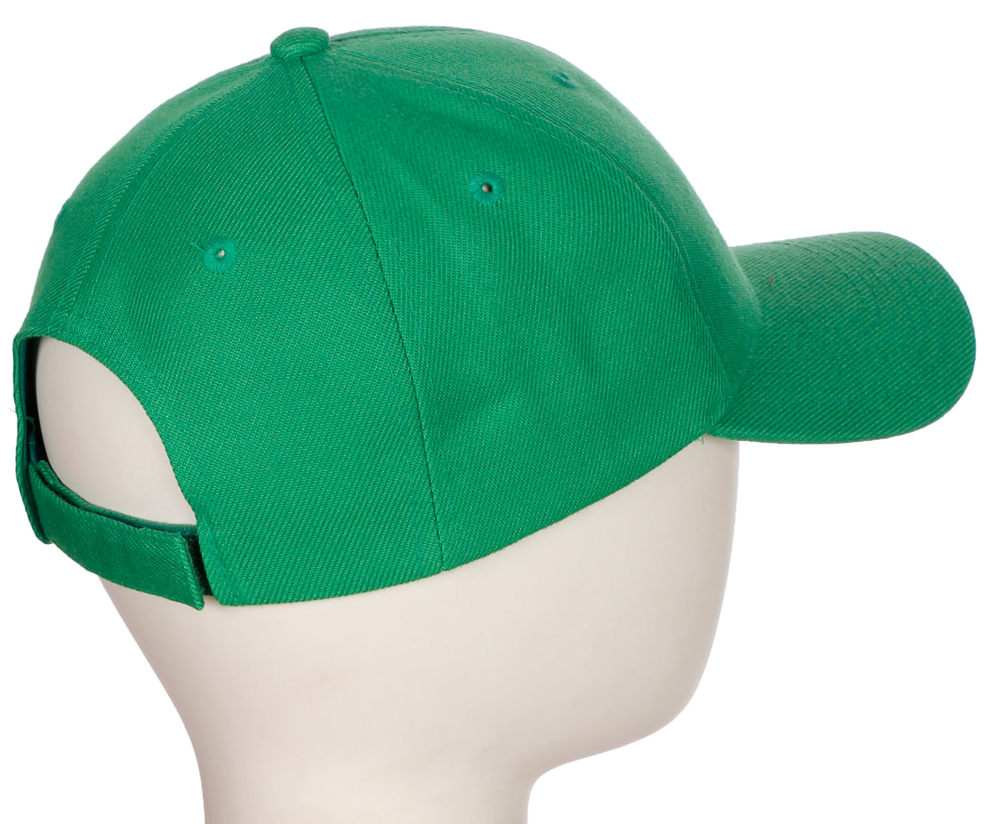 Classic Baseball Hat Custom A to Z Initial Team Letter, Green Cap White Gold