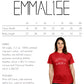 Emmalise Women's Lacrosse Mom Custom Number Round Neck Short Sleeve and Pullover Hoodie Fleece Sweatshirt