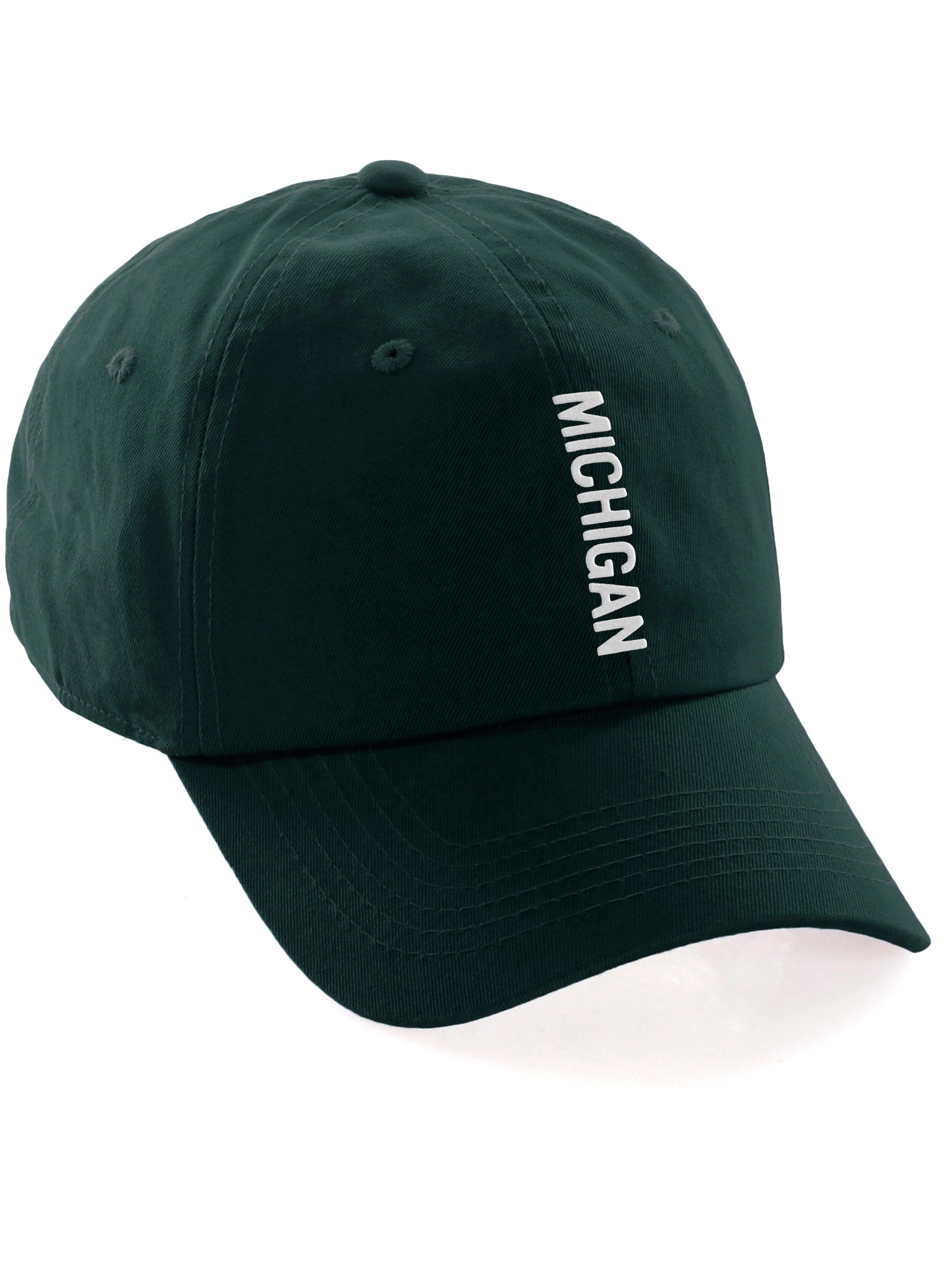 Daxton Vertical USA Cities Baseball Dad Hat Unstructure Low Profile Strapback
