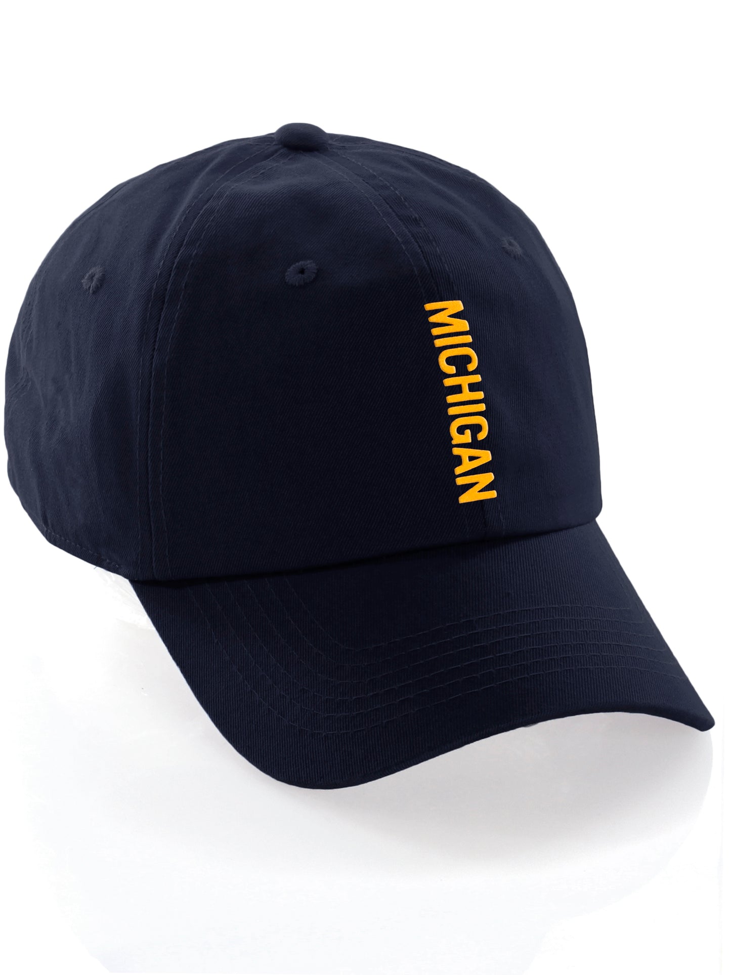 Daxton Vertical USA Cities Baseball Dad Hat Unstructure Low Profile Strapback
