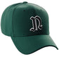 Daxton Structured Baseball Hat Cap Old English A to Z Letter Number Initial