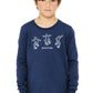 Daxton Youth Long Sleeve Skating Tee Basic Tshirt Tops