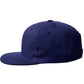 Classic Snapback Hat Custom A to Z Initial Letters, Navy Cap White Gold