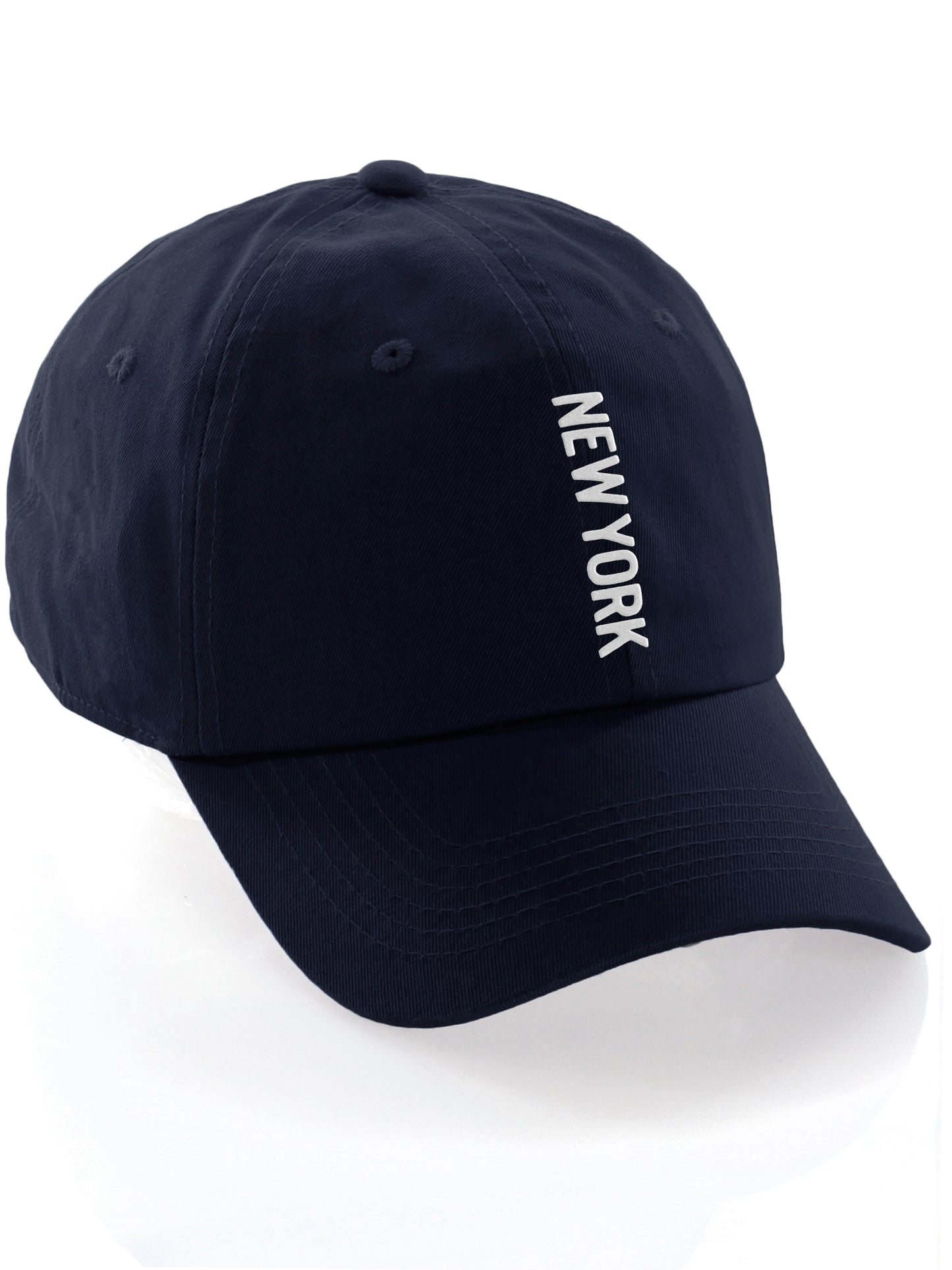 Daxton Vertical USA Cities Baseball Dad Hat Unstructure Low Profile Strapback