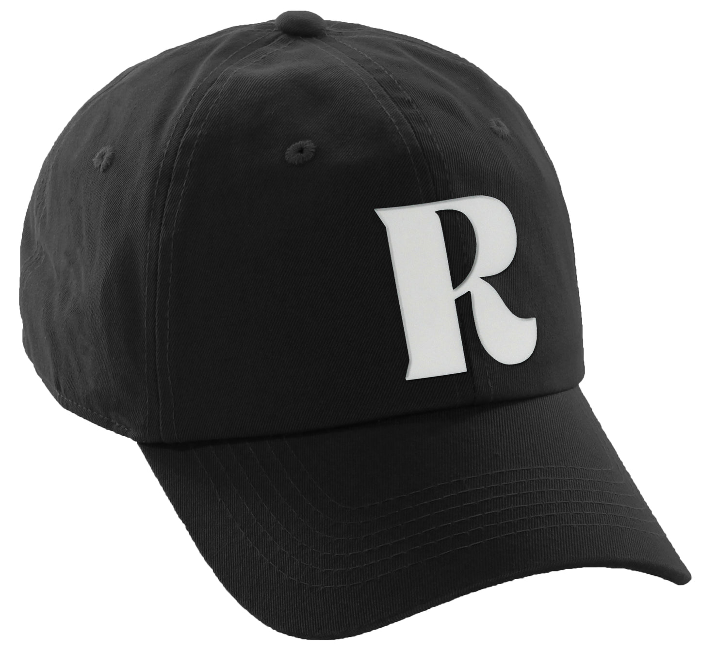Daxton 3D Capital Letters Low Profile Adjustable Baseball Dad Hat Cap