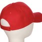 Classic Baseball hat Custom A to Z Initial Team Letter, Red Cap White Blue