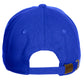 I&W Hatgear Customized Number Hat 00 to 99 Team Colors Baseball Cap, Blue hat White Gold