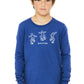 Daxton Youth Long Sleeve Skating Tee Basic Tshirt Tops