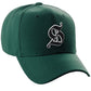 Daxton Structured Baseball Hat Cap Old English A to Z Letter Number Initial