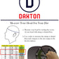 Daxton Classic Baseball Hat Embroidered A to Z Letters Structured Mid Profile Cap