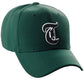 Daxton Structured Baseball Hat Cap Old English A to Z Letter Number Initial