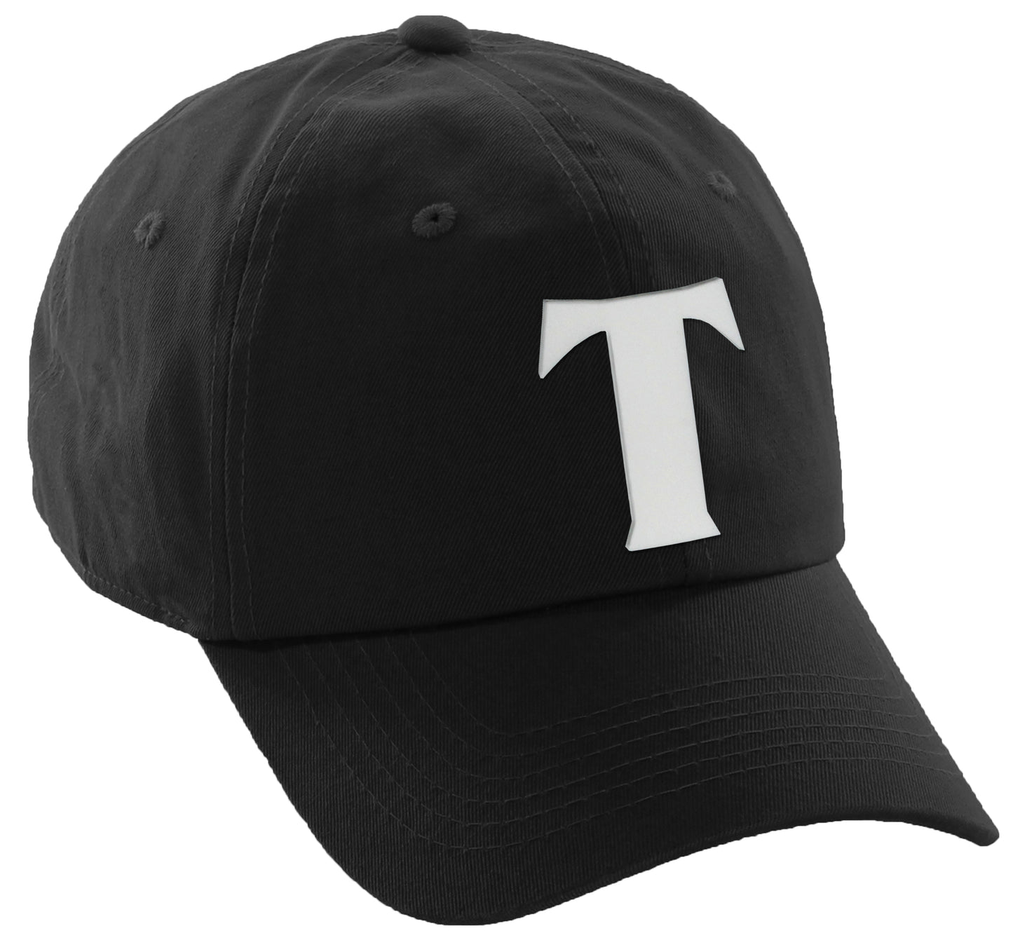 Daxton 3D Capital Letters Low Profile Adjustable Baseball Dad Hat Cap