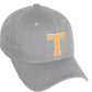 Daxton Classic 3D Varsity White Neon Orange Initial Letters Baseball Dad Hat