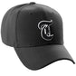 Daxton Structured Baseball Hat Cap Old English A to Z Letter Number Initial