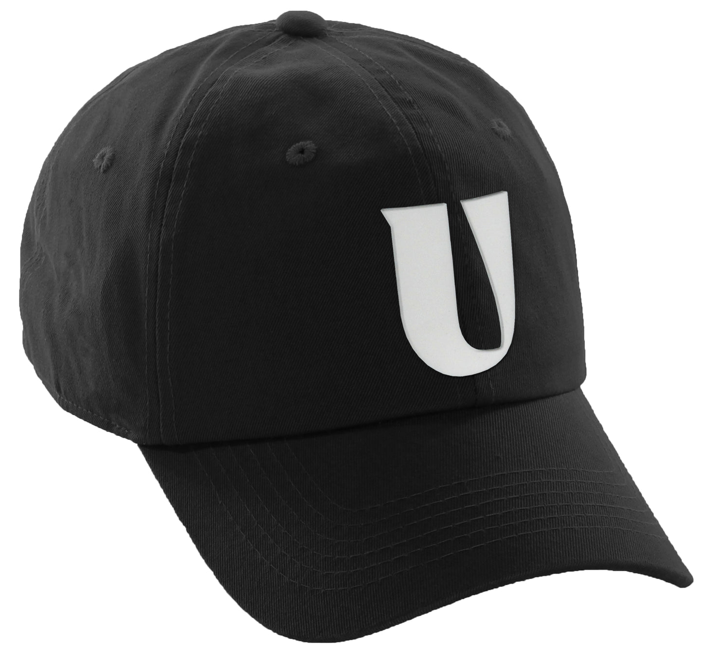 Daxton 3D Capital Letters Low Profile Adjustable Baseball Dad Hat Cap
