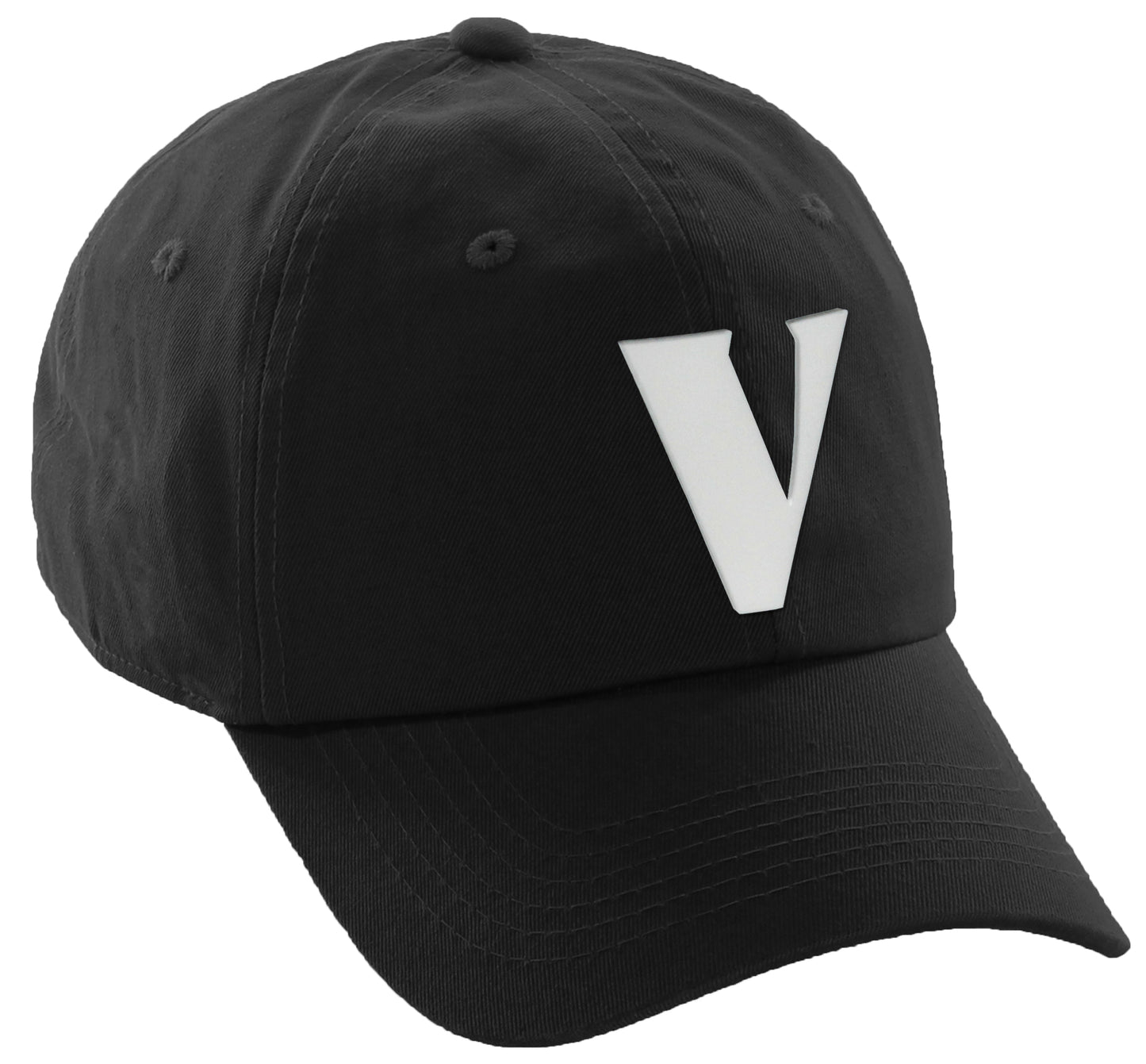 Daxton 3D Capital Letters Low Profile Adjustable Baseball Dad Hat Cap