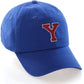 Custom Hat A to Z Initial Letters Classic Baseball Cap, Blue Hat White Red