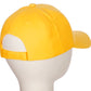 Classic Baseball Hat Custom A to Z Initial Team Letter, Yellow Cap White Black